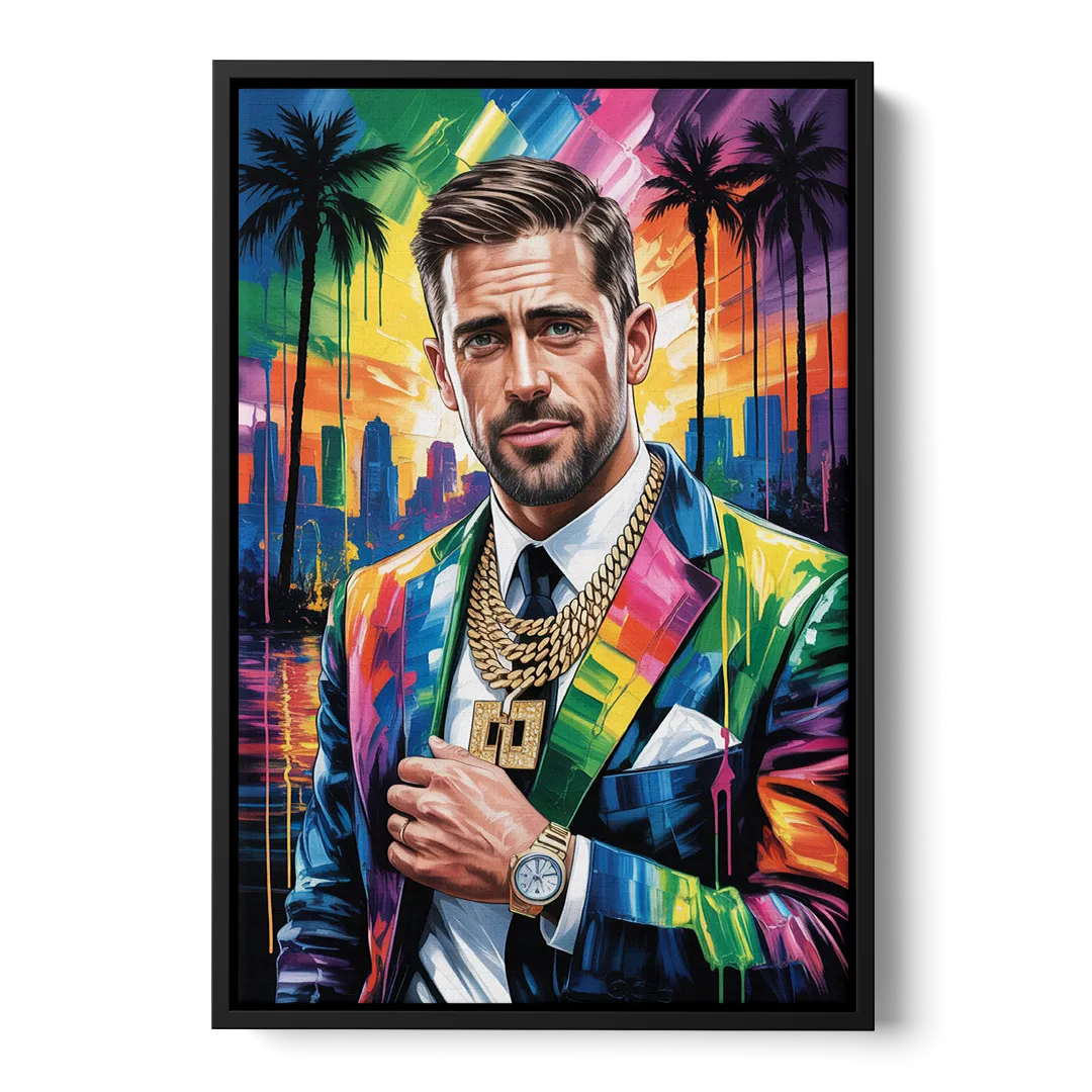 Prime Time 2.0 - Black Frame Canvas