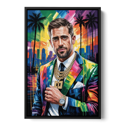 Prime Time 2.0 - Black Frame Canvas