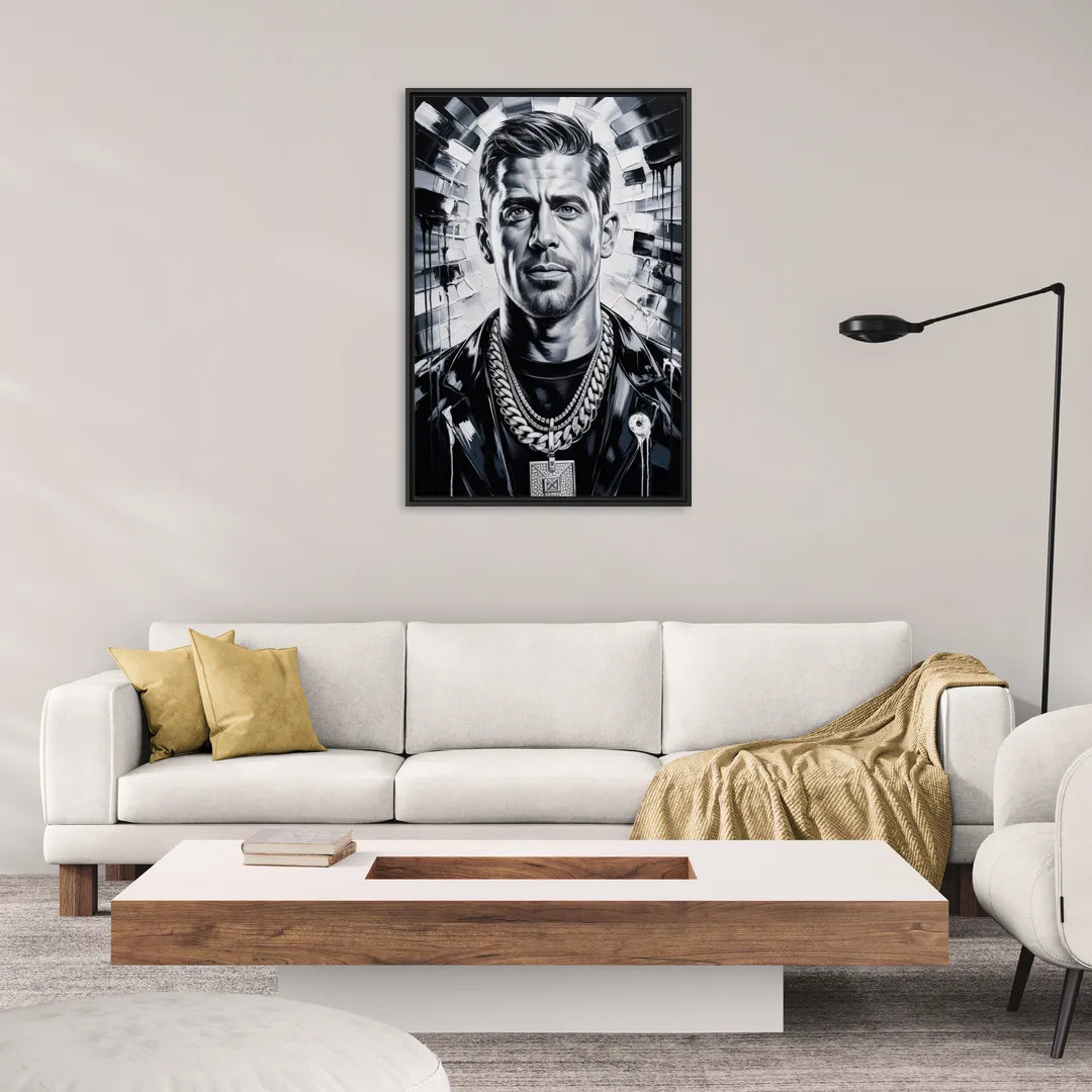 Prime Time 3.0 - Living Room Black Frame Canvas