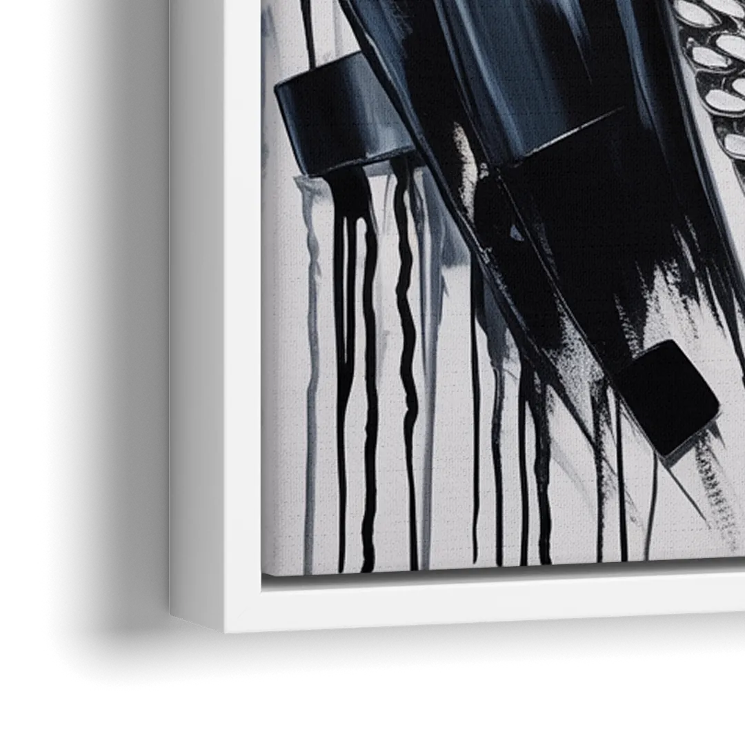 Prime Time - Close-Up White Frame Canvas