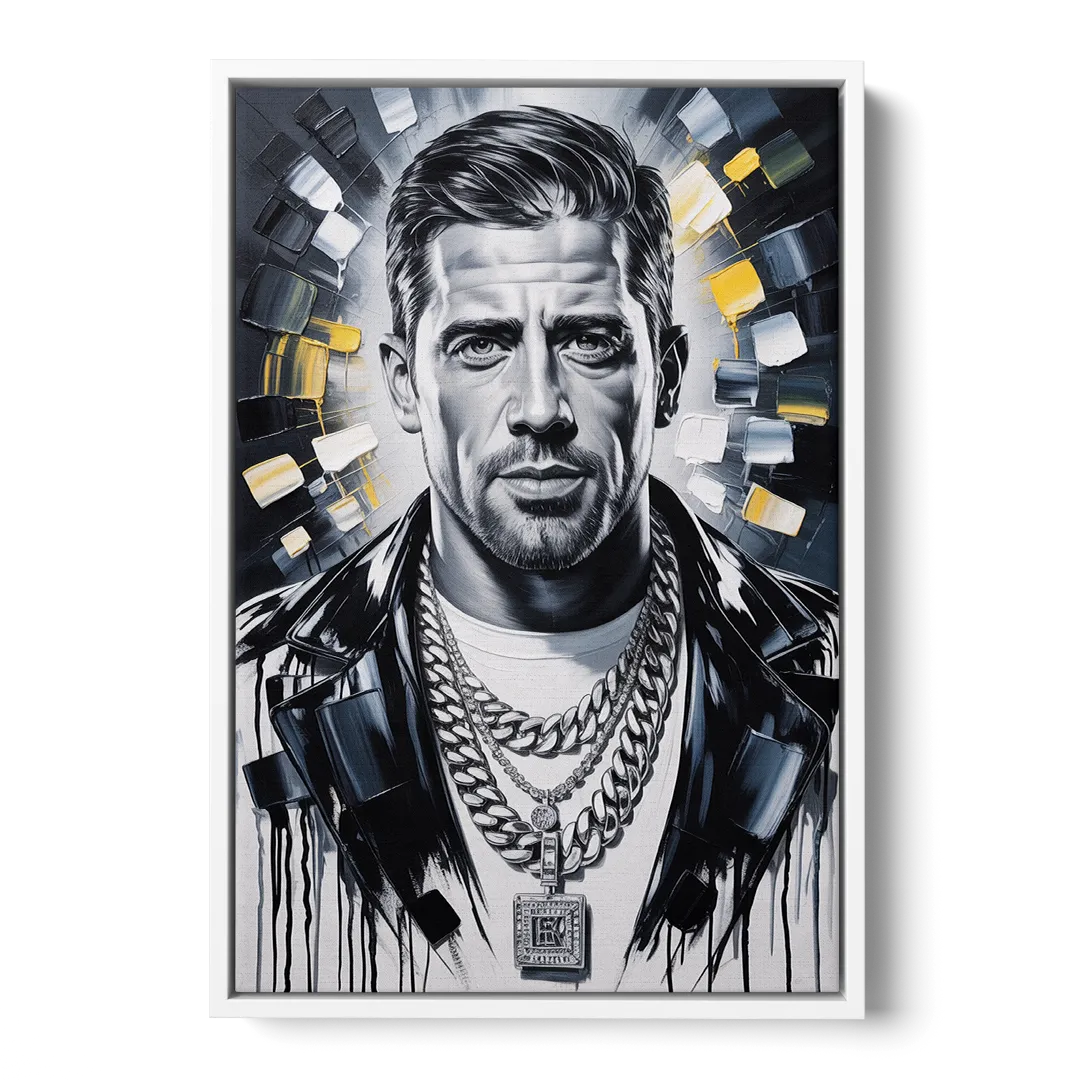 Prime Time - White Frame Canvas