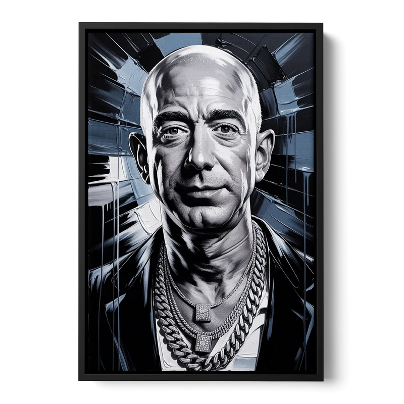 Prime Vision Front - Black Canvas Wall Art