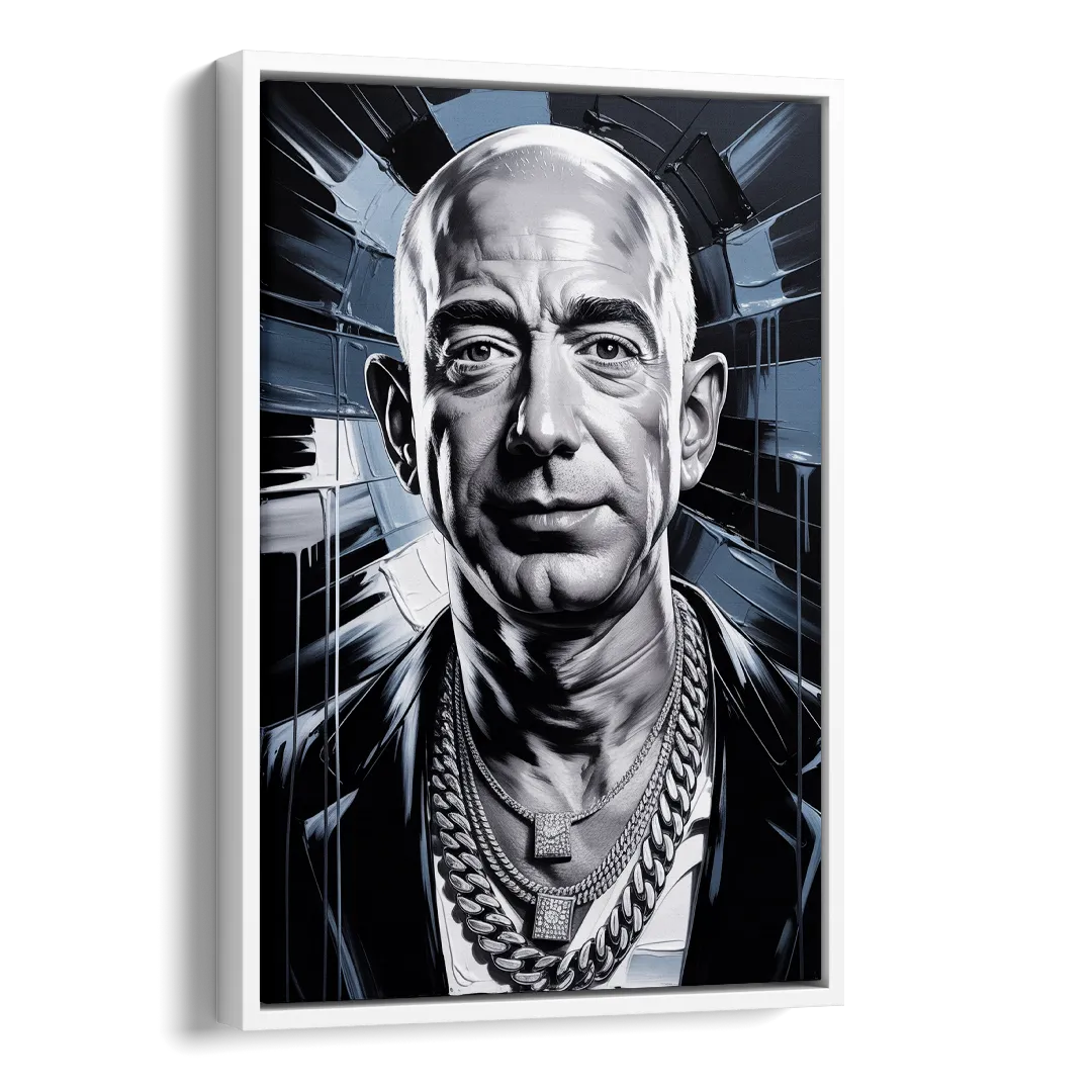 Prime Vision Side - White Canvas Wall Art