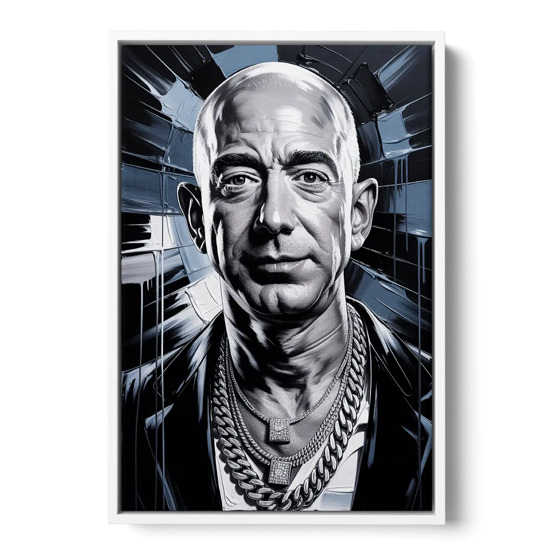 Prime Vision Front - White Canvas Wall Art