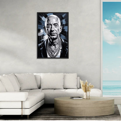 Prime Vision - Living Room Black Frame Canvas