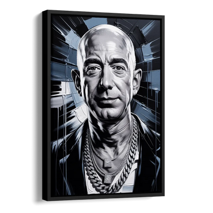 Prime Vision Side - Black Canvas Wall Art