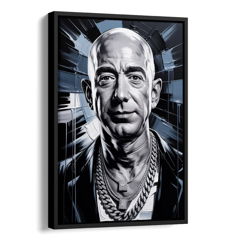 Prime Vision Side - Black Canvas Wall Art