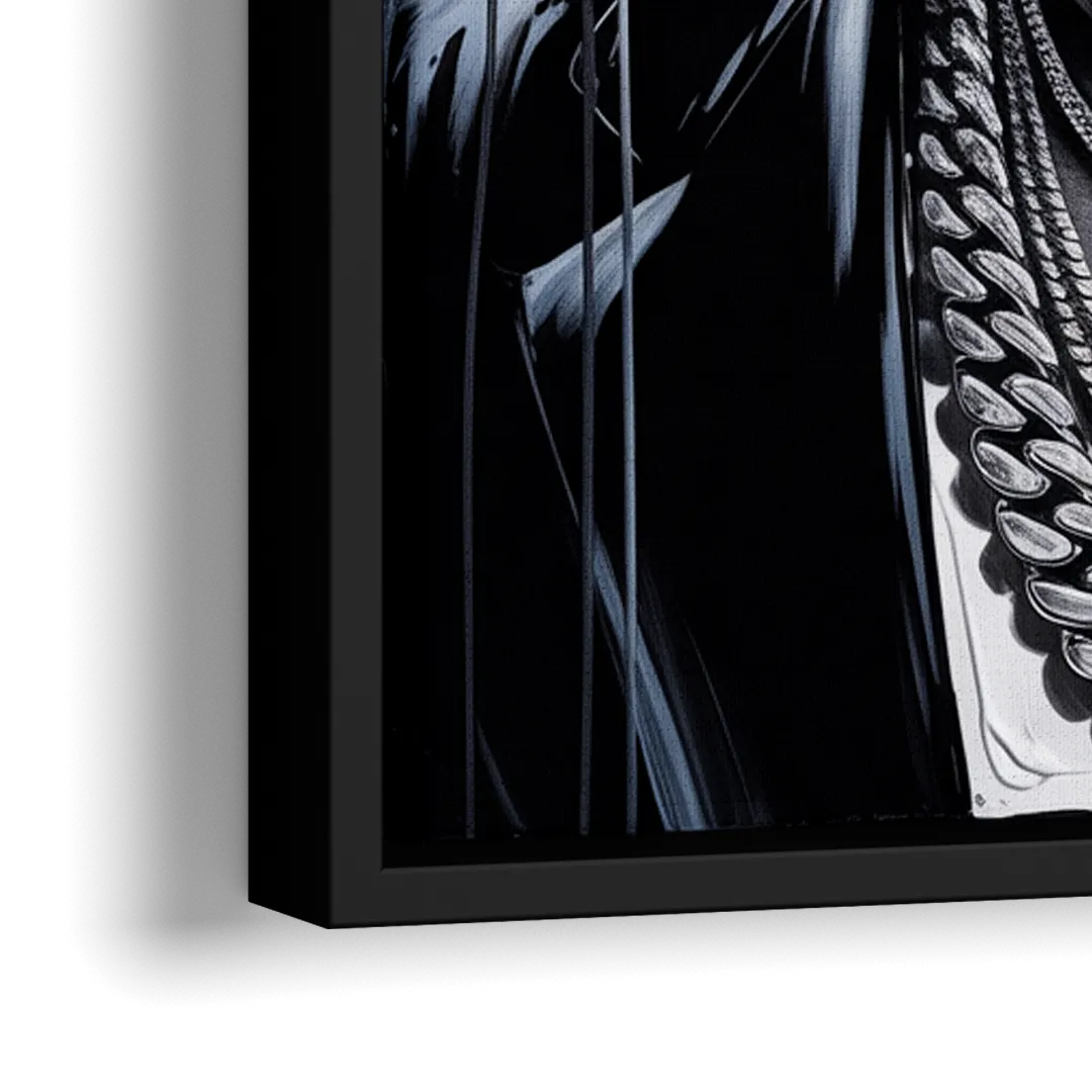 Prime Vision - Close-Up Black Frame Canvas