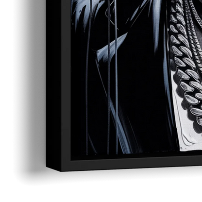 Prime Vision - Close-Up Black Frame Canvas
