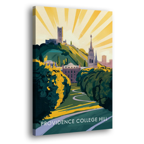 Providence College Hill View - Canvas Wall Art