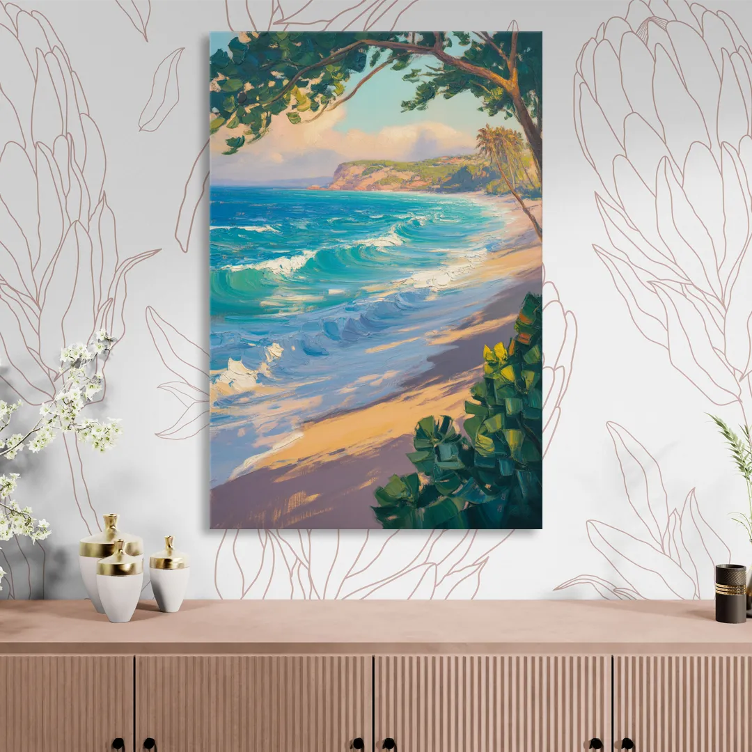 Punta Mita Beachfront Sitting Room - Canvas Wall Art