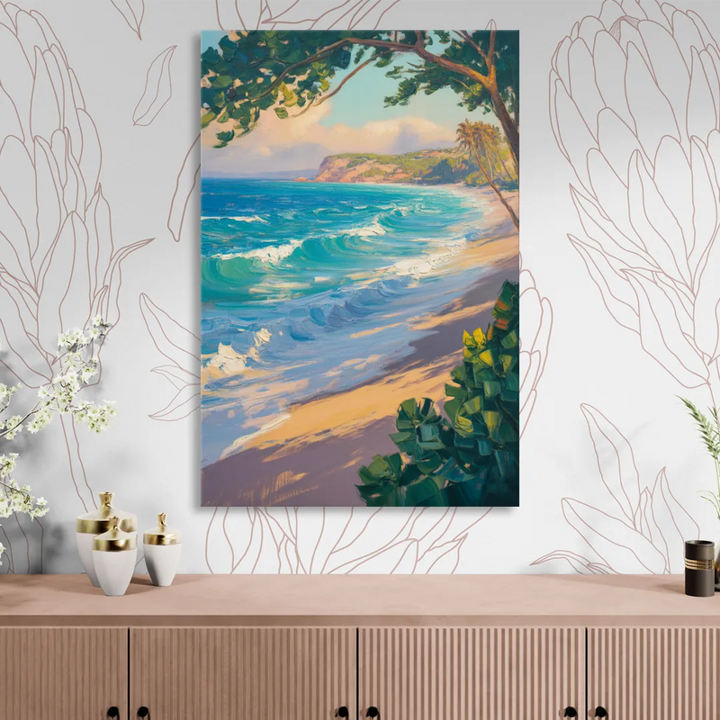 Punta Mita Beachfront Sitting Room - Canvas Wall Art
