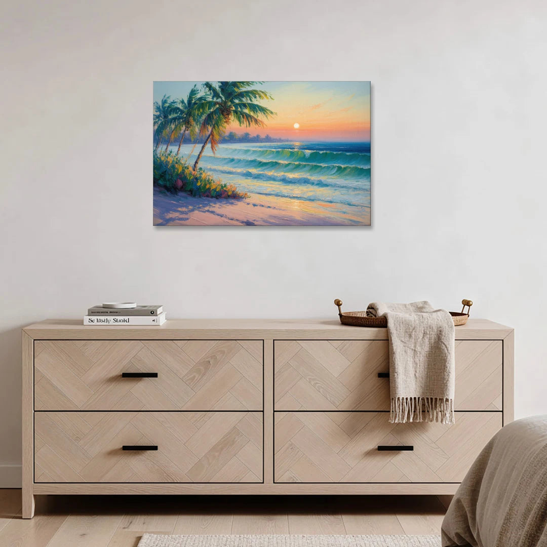Punta Mita Sunrise - Canvas Wall Art - Coffee Table - 36x24