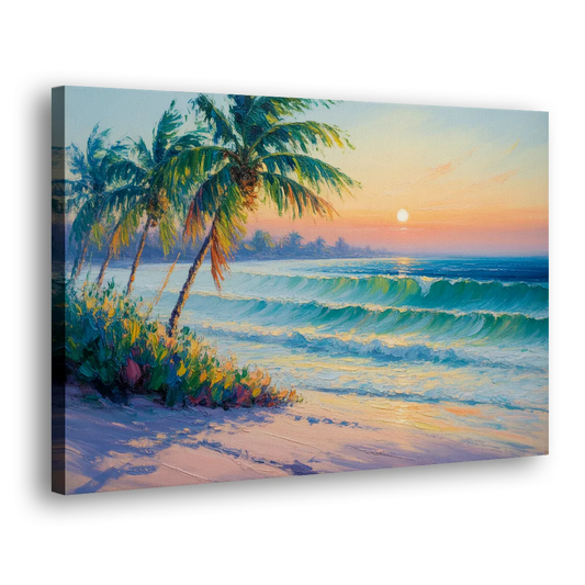Punta Mita Sunrise Side - Canvas Wall Art