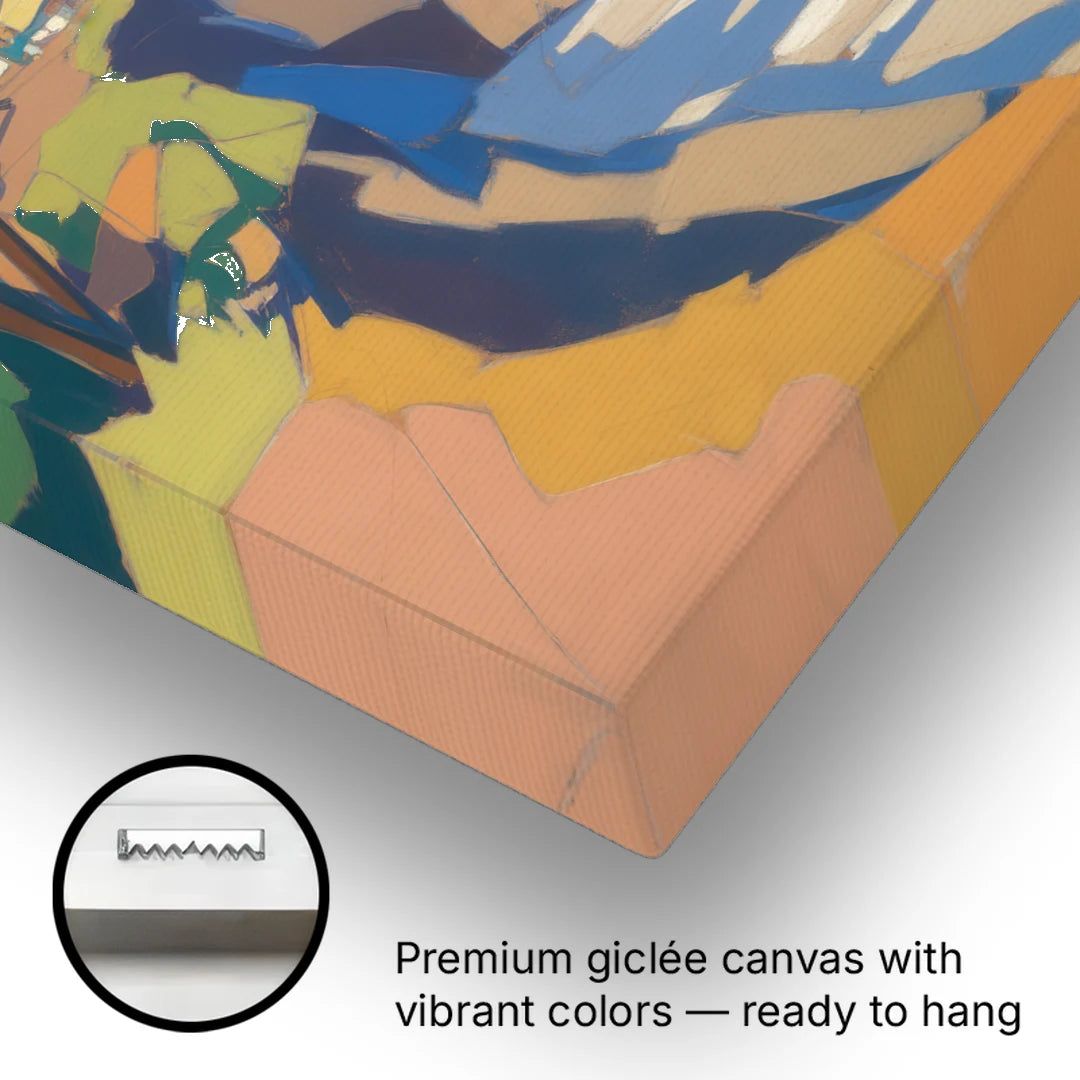 Punta Sayulita Cliffs - Canvas Wall Art - Gallery Wrap Corner