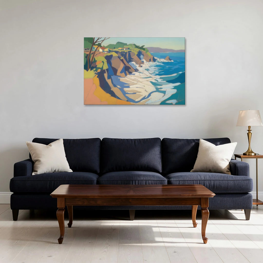 Punta Sayulita Cliffs - Canvas Wall Art - Sofa - 36x24