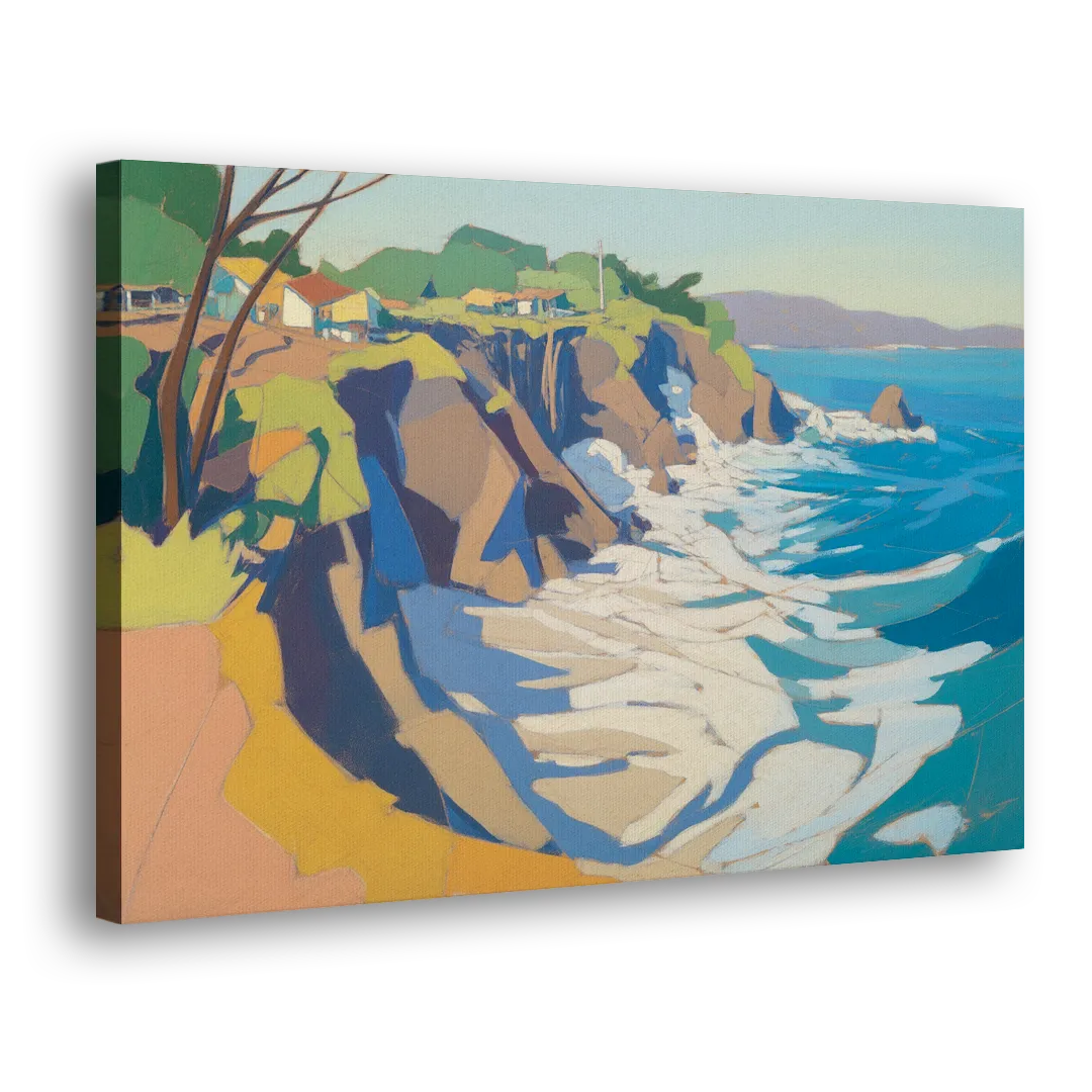 Punta Sayulita Cliffs Side - Canvas Wall Art