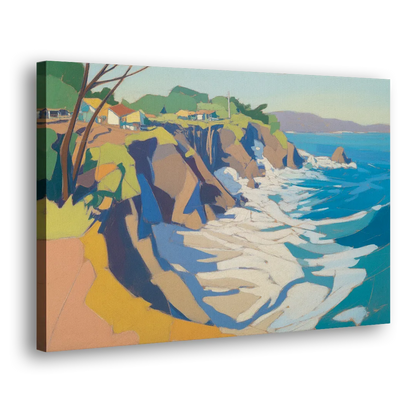 Punta Sayulita Cliffs Side - Canvas Wall Art