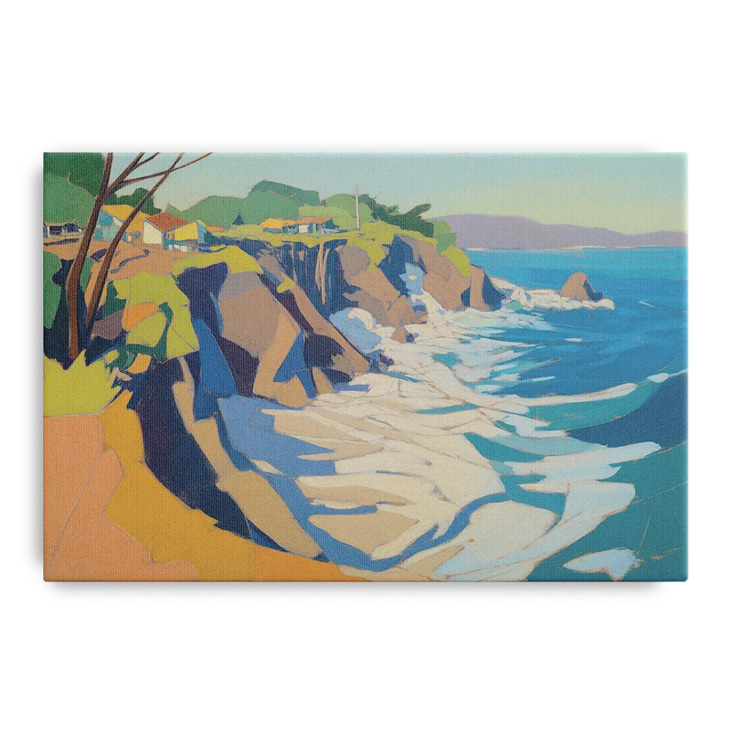Punta Sayulita Cliffs Front - Canvas Wall Art