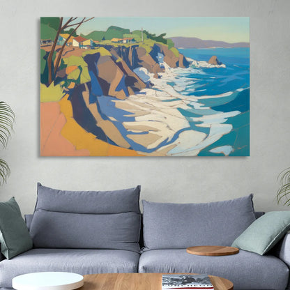 Punta Sayulita Cliffs Sitting Room - Canvas Wall Art