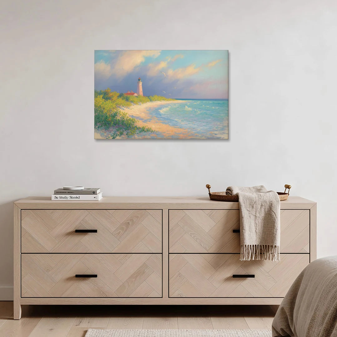 Punta Sur Lighthouse - Canvas Wall Art - Coffee Table - 36x24