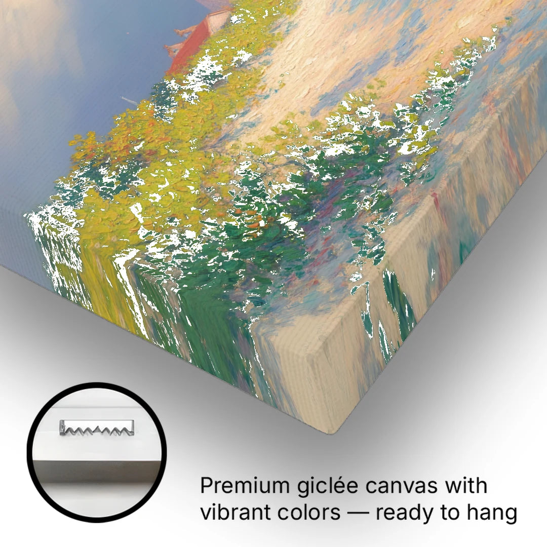 Punta Sur Lighthouse - Canvas Wall Art - Gallery Wrap Corner