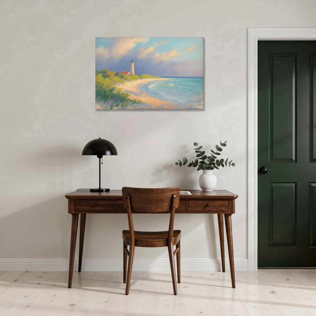 Punta Sur Lighthouse - Canvas Wall Art - Office - 36x24