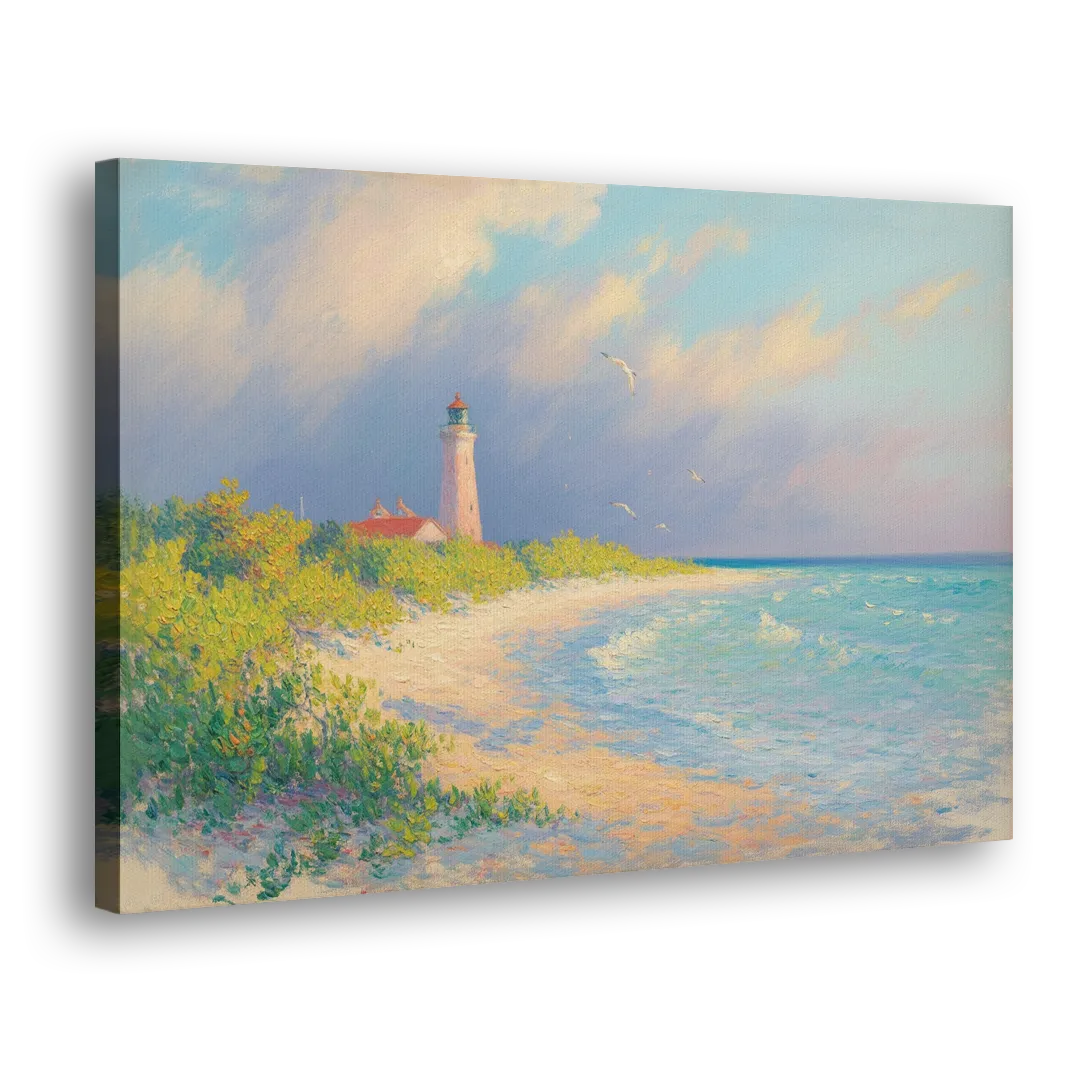 Punta Sur Lighthouse Side - Canvas Wall Art