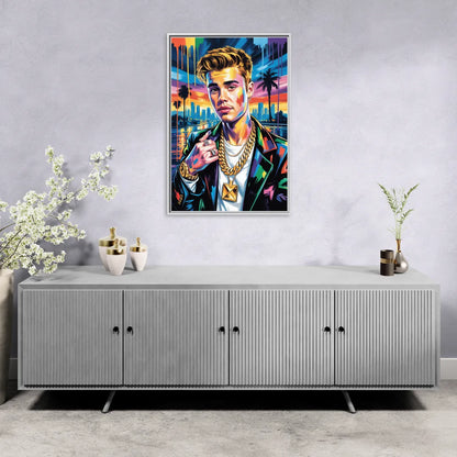 Purpose 2.0 - Living Room White Frame Canvas