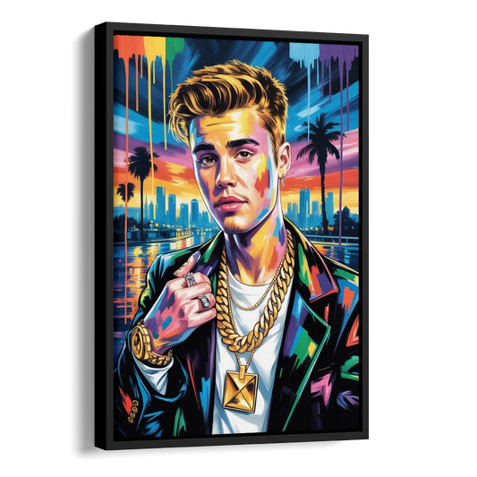 Purpose 2.0 Side - Black Canvas Wall Art