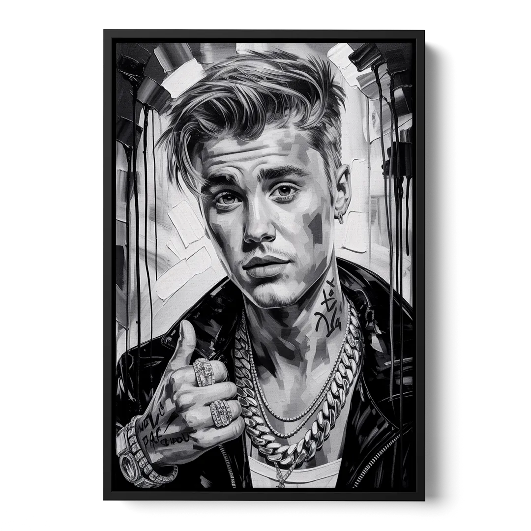 Purpose 3.0 Front - Black Canvas Wall Art