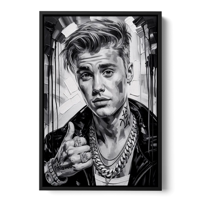 Purpose 3.0 Front - Black Canvas Wall Art