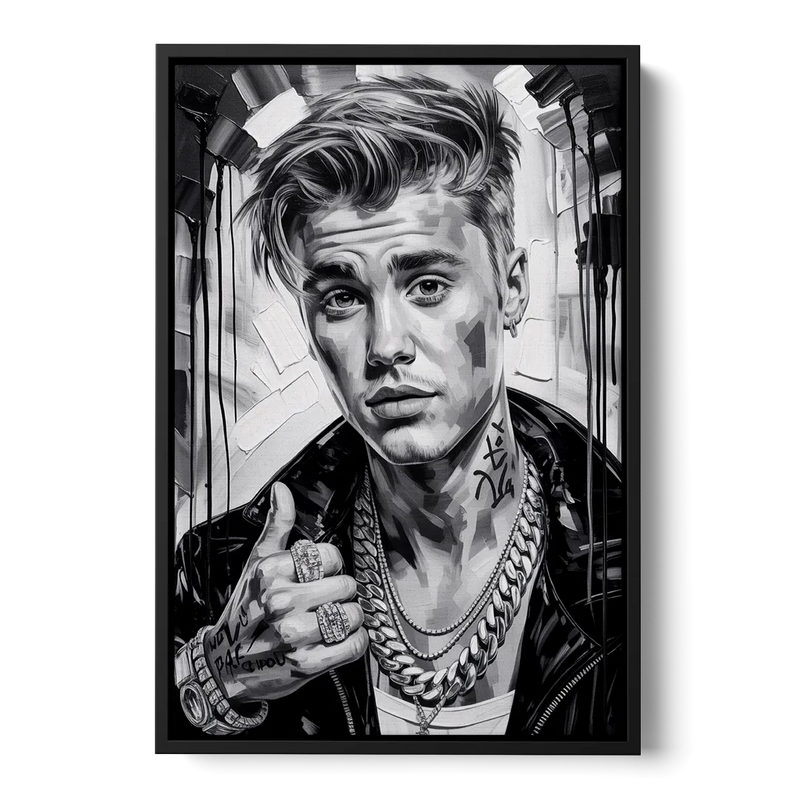 Purpose 3.0 Front - Black Canvas Wall Art