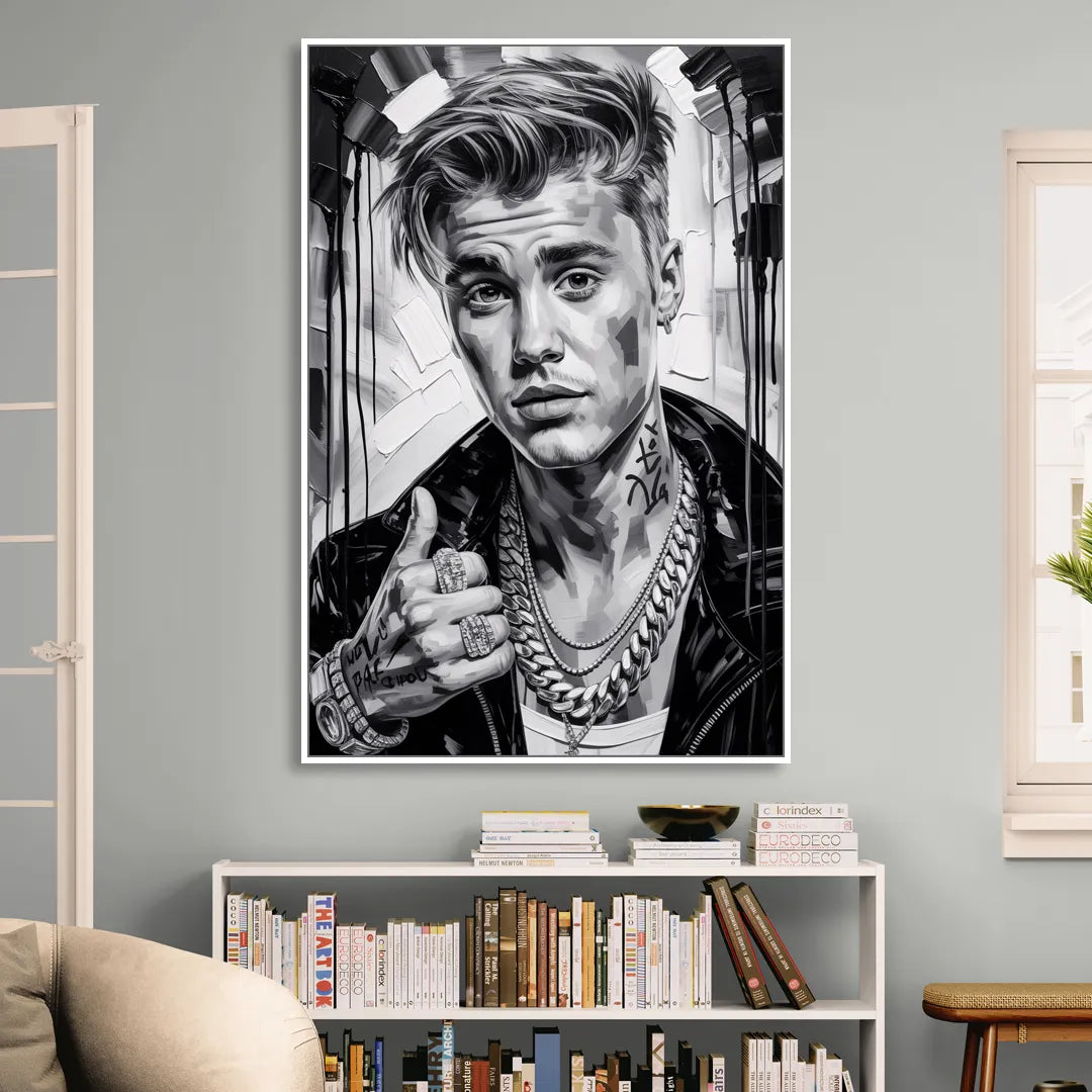 Purpose 3.0 Living Room - White Canvas Wall Art