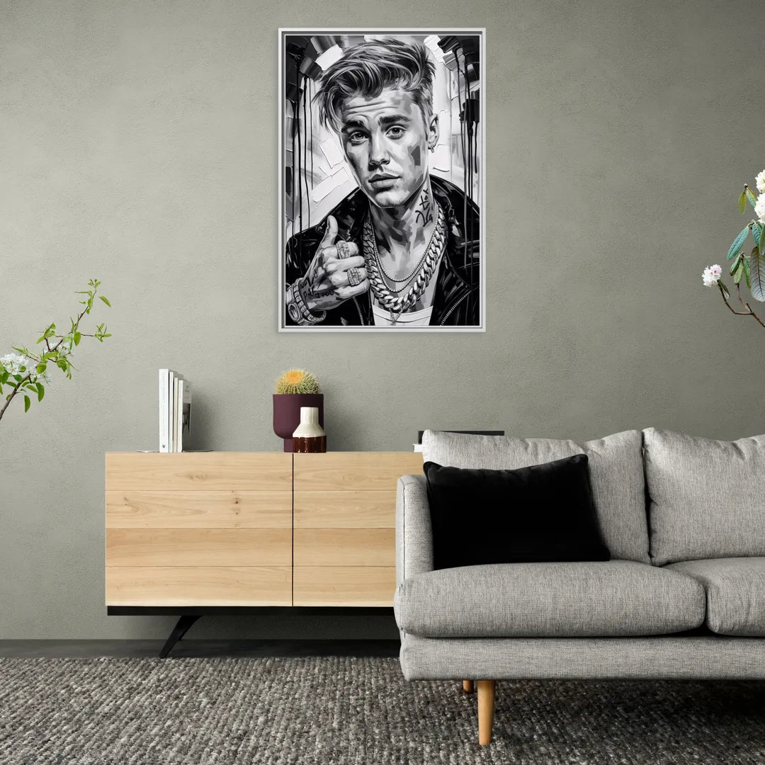Purpose 3.0 - Living Room White Frame Canvas