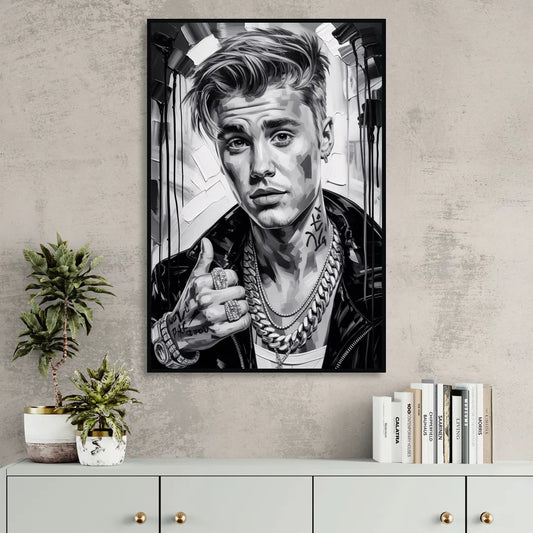 Purpose 3.0 Living Room - Black Canvas Wall Art