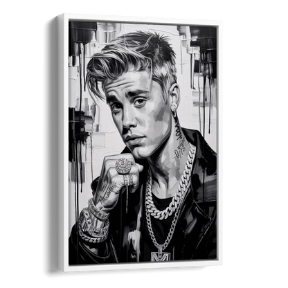 Purpose Side - White Canvas Wall Art