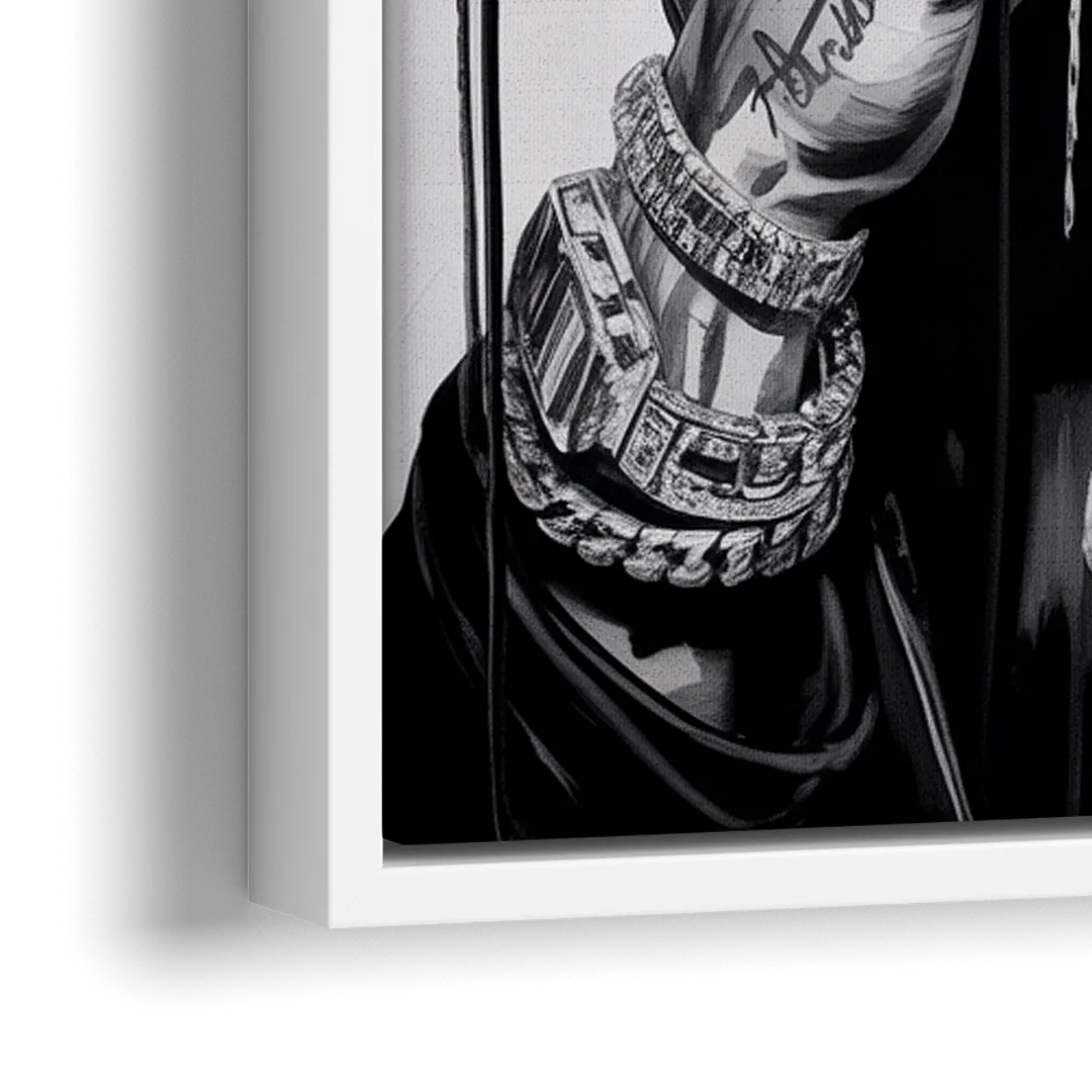 Purpose - Close-Up White Frame Canvas