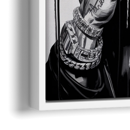 Purpose - Close-Up White Frame Canvas