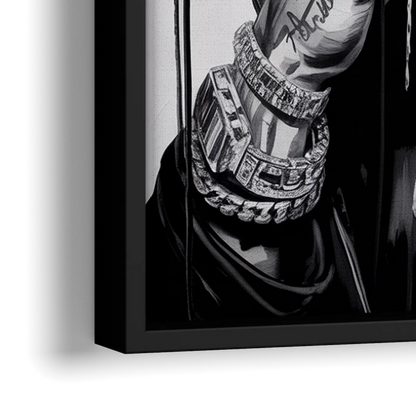 Purpose - Close-Up Black Frame Canvas