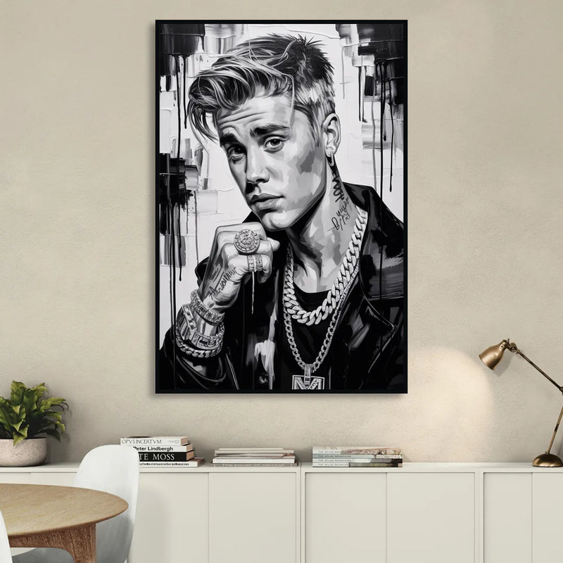 Purpose Sitting Room - Black Canvas Wall Art