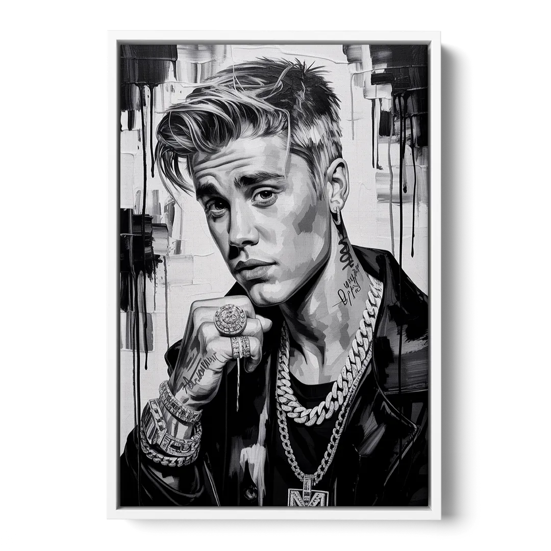 Purpose Front - White Canvas Wall Art