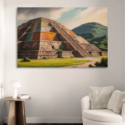 Pyramid of the Moon Sitting Room - Canvas Wall Art