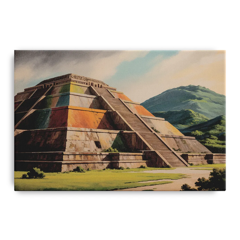 Pyramid of the Moon Front - Canvas Wall Art