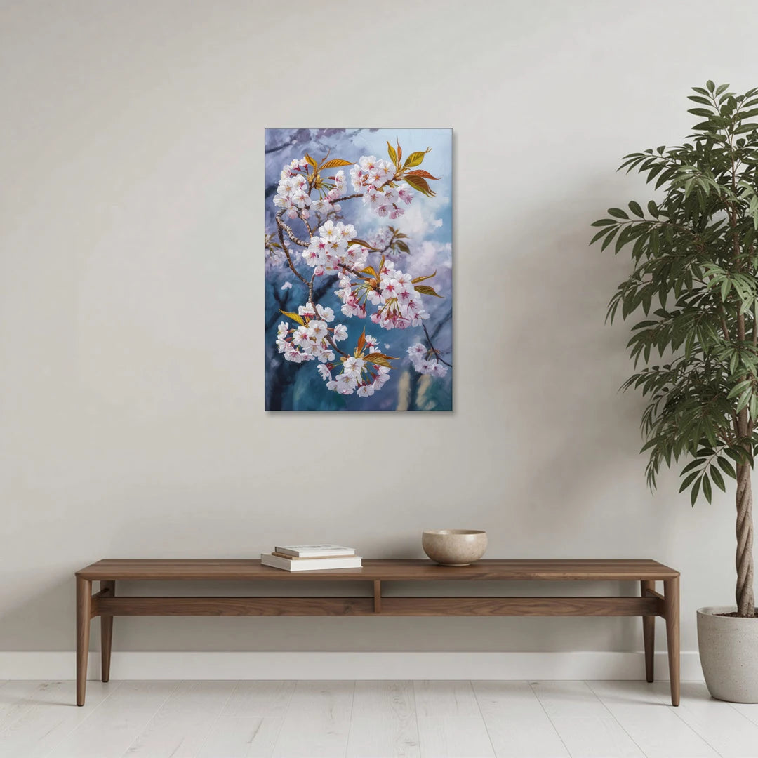 Queen Elizabeth Park Blossoms - Canvas Wall Art - Coffee Table - 24x36