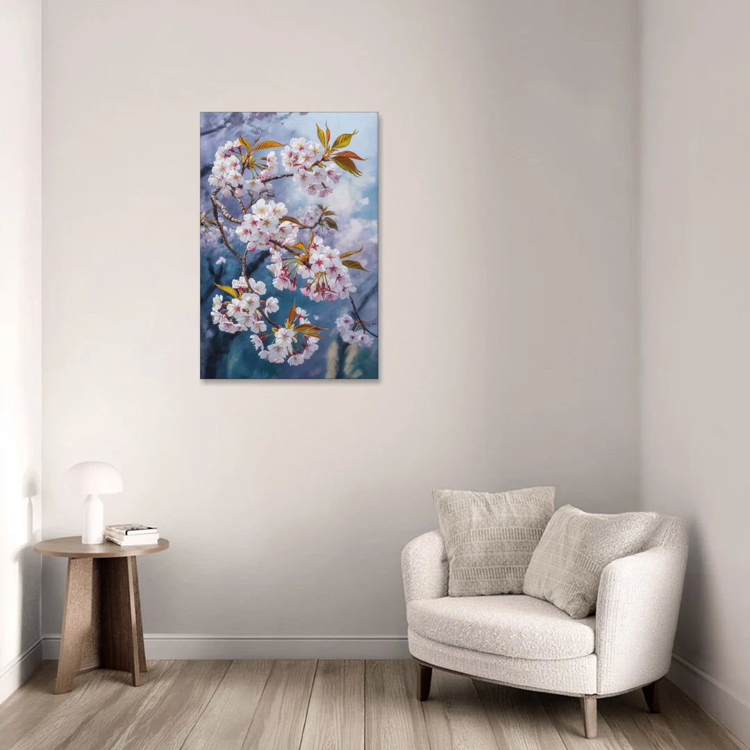 Queen Elizabeth Park Blossoms - Canvas Wall Art - Sofa - 24x36