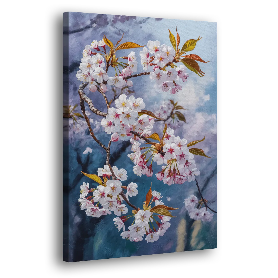 Queen Elizabeth Park Blossoms Side - Canvas Wall Art