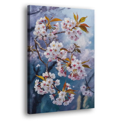 Queen Elizabeth Park Blossoms Side - Canvas Wall Art