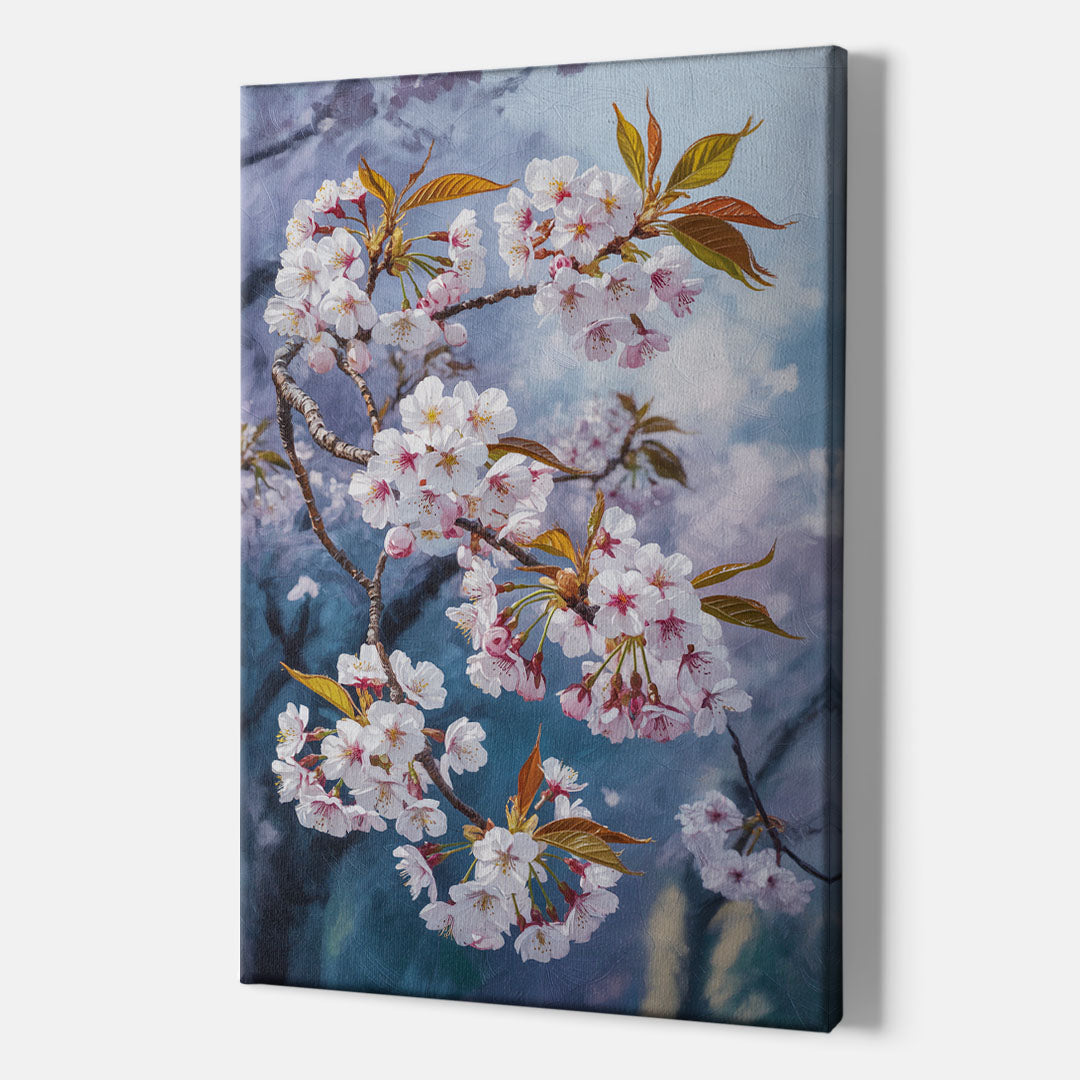 Queen Elizabeth Park Blossoms - Canvas Print Art Sides