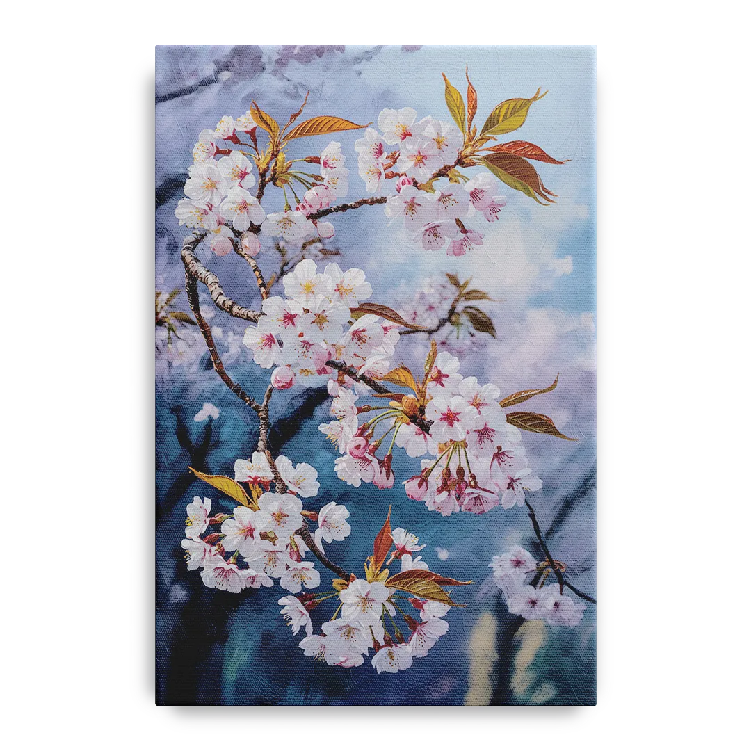 Queen Elizabeth Park Blossoms Front - Canvas Wall Art